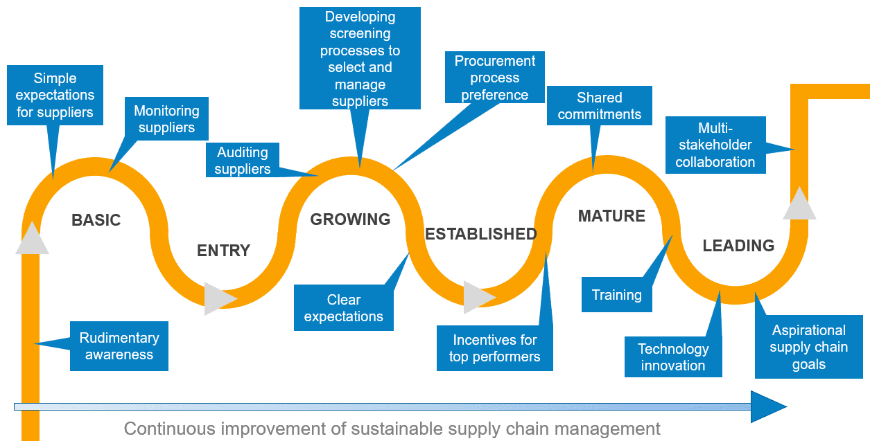 Maturity model - supply chain